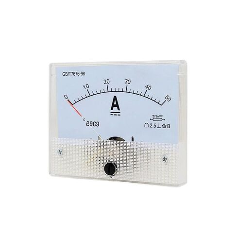 69C9 مقياس التيار الكهربائي مؤشر متر 1A 2A 3A 5A 10A 15A 20A 30A 50A 100A 200A 250A 300A 400A 500A الحالي متر عداد لوحة (تيار مستمر 500-75mV) in Kuwait
