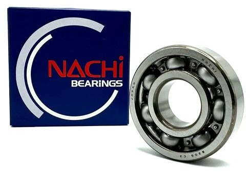 محمل كروي NACHI Japan 6305 C3، نوع مفتوح، بدون أختام 25X62X17 مم (بدون صندوق) in Kuwait