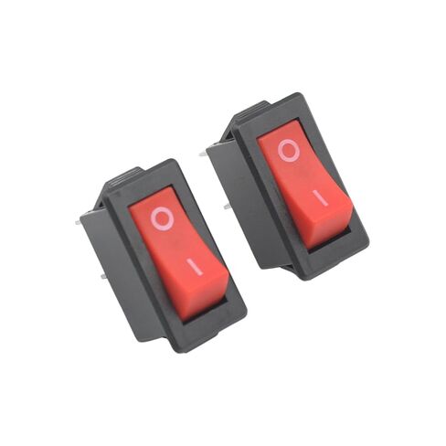 2Pcs HY35C SPST Rocker Switch, 2-Pin ON-Off Push Button Switch AC 125/250V 16/12A for Household Appliances and Industrial Equipment, Electric Rocker Switch in Kuwait