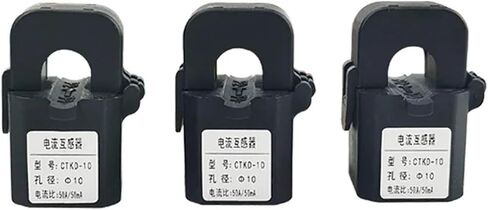 3PCS snap-in Small Current Transformer Three-Phase Electric Meter Open Current Transformer mA 0.5 Level 10/20/50/75mA(10A 10mA) in Kuwait