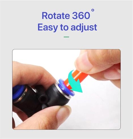 1pcs Blue PV PVG Pneumatic Fitting Pipe Connector Tube Air Quick Fittings Water Push In Hose Couping 4mm 6mm 8mm 10mm 12mm 14mm(16-14) Plumbing Fittings in Kuwait
