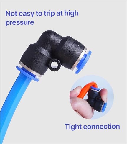 1pcs Blue PV PVG Pneumatic Fitting Pipe Connector Tube Air Quick Fittings Water Push In Hose Couping 4mm 6mm 8mm 10mm 12mm 14mm(16-14) Plumbing Fittings in Kuwait