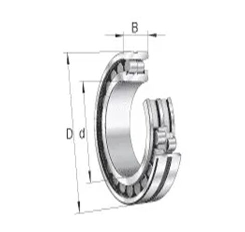 1pcs Bearing NN3016K W33 3182116 80x125x34 NN3016 3016 Cylindrical Roller Bearings Machine Tool in Kuwait