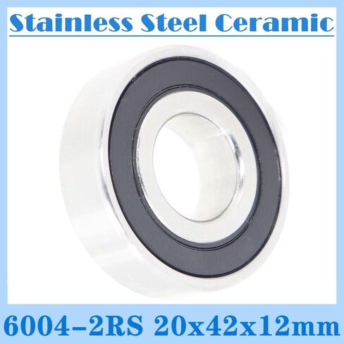 6004 Bearings 20 * 42 12 mm Bicycle Hub Wheel Hybrid 440C Stainless Steel Rings with Si3N4 Ceramic Balls Bearing S6004 in Kuwait