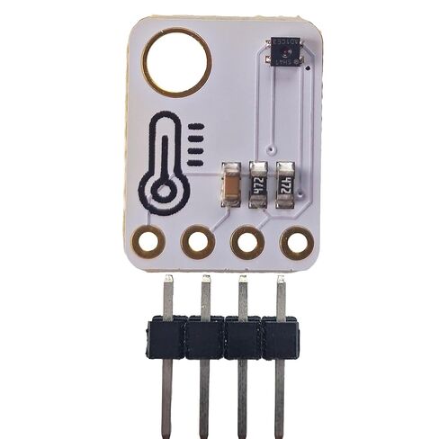 3 قطعة وحدة استشعار درجة الحرارة والرطوبة SHT41، 1.08 فولت-3.6 فولت، PCB ذهبي غمر، I2C، دقة ±0.2 درجة مئوية، درجة الحرارة/RH، لوحة القطع لـ ESP32 in Kuwait