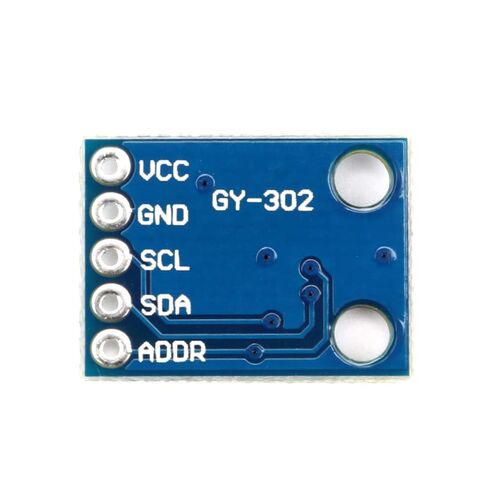 2 قطعة GY-302 BH1750 وحدة استشعار الضوء لاردوينو ، كشف الإضاءة 3 فولت-5 فولت ، قياس الضوء المحيط الدقيق in Kuwait