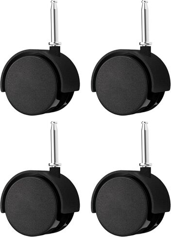 6774200 4201796 Caster Wheels, for Shop Vac Vacuum Cleaner | Mobile Tables, and Carts – Smooth and Stable Rolling on Carpet, Hardwood, Tile, and Various Floor Surfaces (4-Pack) in Kuwait
