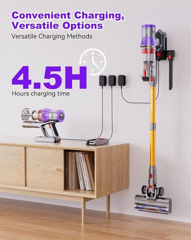 YU7 Max Cordless Vacuum Cleaner, 650W 55kPa Stick Vac with Intelligent Auto Mode, Up to 80 Min Long Runtime, Self-Standing Wireless Vaccum for Home, Pet Hair, Carpets & Hard Floors in Kuwait