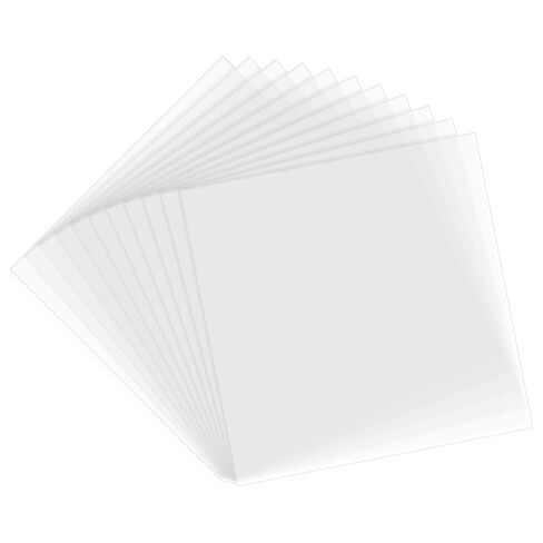 20 قطعة من ألواح صفائح PVC من PH PandaHall، ألواح بلاستيكية مرنة لطلاء الفنون والحرف اليدوية وإطارات الصور وعرضها بنفسك (11.8 × 11.8 بوصة) in Kuwait