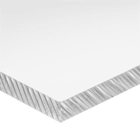 USA Sealing BULK-PS-PC-348 لوح بلاستيك بولي كربونات، ارتفاع 3/8 بوصة، عرض 16 بوصة، طول 48 بوصة in Kuwait