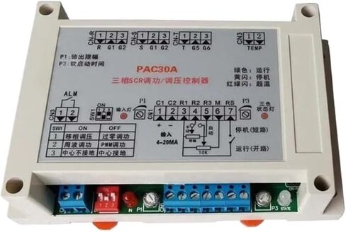PAC30A Three-Phase Thyristor Intelligent SCR Trigger Multifunctional Power and Voltage Regulation in Kuwait