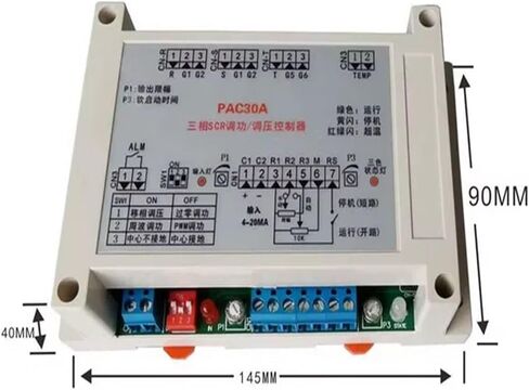 PAC30A Three-Phase Thyristor Intelligent SCR Trigger Multifunctional Power and Voltage Regulation in Kuwait