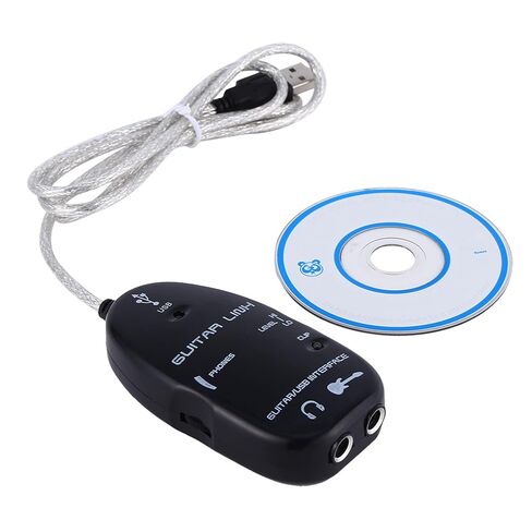 Ymiko RockSmith Cable, Professional USB Guitar Link Cable, Easy Plug and Play Installation Guitar Recording Equipment Guitar to Pc Interface with Your Computer and is Suitable for monito in Kuwait