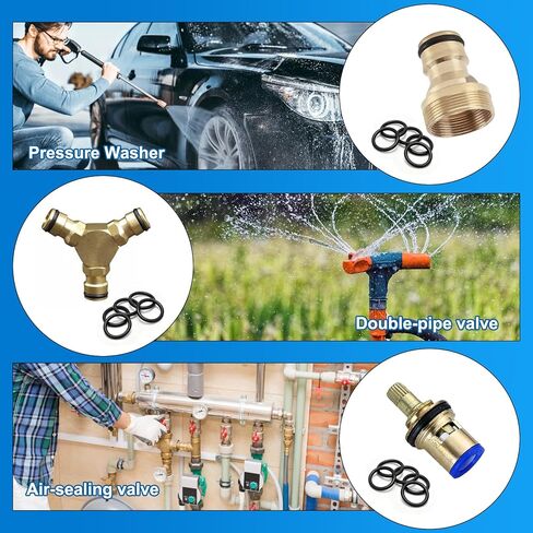 20 حجم 1020 قطعة من مطاط النتريل المتري العالمي (NBR) مجموعة متنوعة من الحلقات لمختلف السيارات السيارات صنبور هيدروليكي السباكة غسالة الضغط الهواء أو الغاز ختم إصلاح إصلاح المنزل in Kuwait