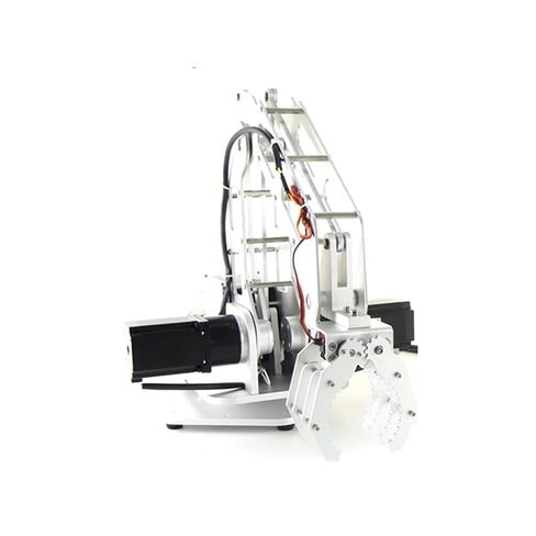 2.5Kg Payload 4 Axis Stepper Robot Arm Compatible Suction Cups or Claw Industrial Automatic Assembly Line Manipulator Gripper(Robot with Motors) in Saudi Arabia