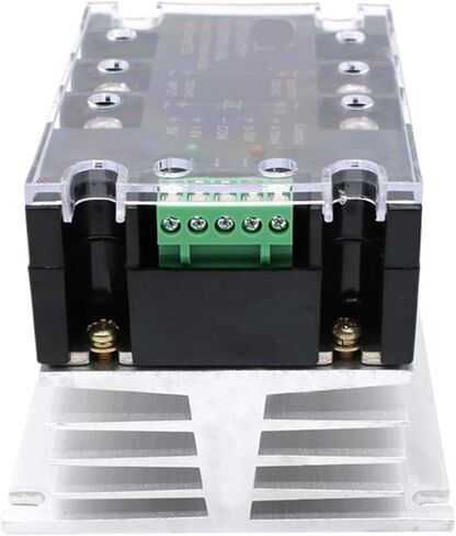 Voltage Regulator Relay with Heat Sink 220V 380V 10A 25A 40A Enhanced Single Phase Control Module AC Power Controller(10A,380V) in Kuwait