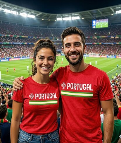 Official Licensed Portugal National Team Soccer T-Shirt | Adult Sizes | #7 on Back in Kuwait