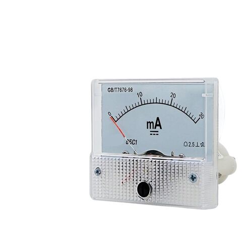 85C1 مللي أمبير مؤشر متر 1mA 5mA 10mA 20mA 30mA 50mA 100mA 150mA 200mA 300mA 500mA 1000mA لوحة متر مقياس التيار الكهربائي (DC 30mA) in Kuwait