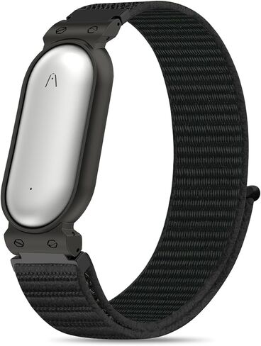 Bolesi Wristband Compatible with Plaud NotePin S/NotePin AI Voice Recorder,with Metal Protective Case Hook and Loop Soft Lightweiht Breathable Strap for Plaud NotePin Voice Recorder Accessory in Kuwait