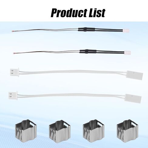 2pcs Ceramic Heater and Thermistor Kit for X1C, 24V 60W Ceramic Heater 300 Degree High Temp Thermistor 3D Printer Parts for Bambu Lab X1C/X1 in Kuwait