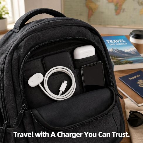 Charging Cable Only Compatible with Fit-bit Air: Portable Travel Charger Replacement - USB-C Magnetic Charging Cord, No Adapter, 3.3 ft (1 m) in Kuwait