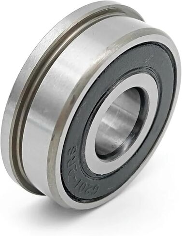 1 Piece F6201 F6201RS F6201-2RS 12x32x10 Flange Bearing Miniature deep Groove Ball Bearing Sealed Ball Bearing in Kuwait