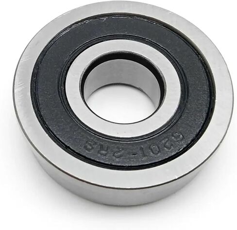 1 Piece F6201 F6201RS F6201-2RS 12x32x10 Flange Bearing Miniature deep Groove Ball Bearing Sealed Ball Bearing in Kuwait