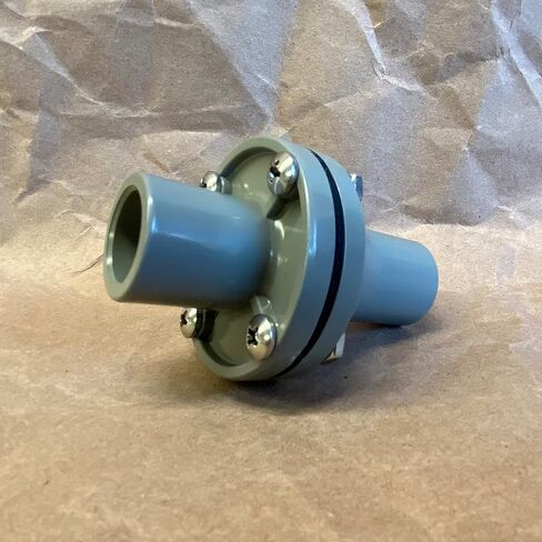 Guzzler 74 Style Flapper Check Valve with 1-in Smooth Ends in Kuwait