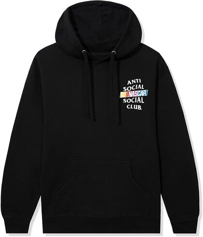 Anti Social Social Club للجنسين الكبار Assc X Nascar Games هوديي-أسود in Kuwait
