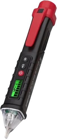 VC1010 الرقمية التيار المتناوب/تيار مستمر للكشف عن الجهد عدم الاتصال اختبار القلم متر 12-1000 فولت التيار الكهربائي اختبار قلم رصاص (روجو) in Saudi Arabia