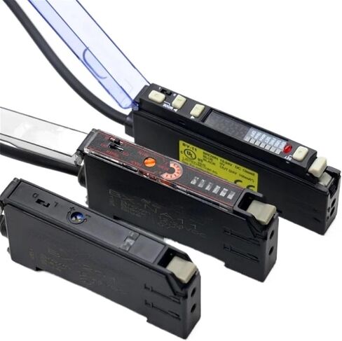 2pcs Optical Fiber Amplifier Sensor BX-201 E3X-NA11 FS-V11(BV-11) in Kuwait