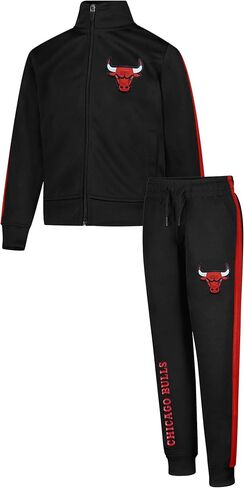 Ultra Game Youth NBA Official Super Soft Full Zip Active Track Jacket and Pants Set in Kuwait