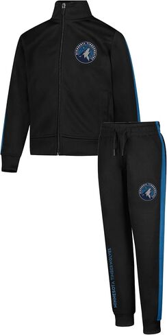 Ultra Game Youth NBA Official Super Soft Full Zip Active Track Jacket and Pants Set in Kuwait