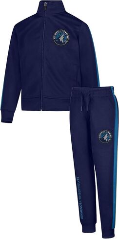 Ultra Game Youth NBA Official Super Soft Full Zip Active Track Jacket and Pants Set in Kuwait
