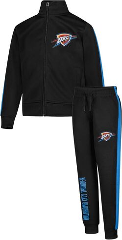 Ultra Game Youth NBA Official Super Soft Full Zip Active Track Jacket and Pants Set in Kuwait
