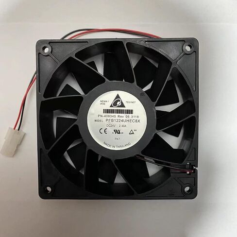 مروحة PFB1224UHEC8X لمروحة العاكس Qideyipe DC24V 2.40A 120 × 120 × 38 مم in Kuwait