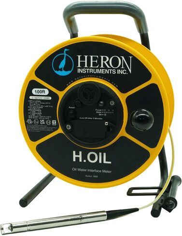 Heron H.Oil Oil Water Interface with Hydrocarbon Resistant Kynar Tape and Detachable Probe (100ft) in Kuwait