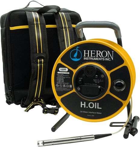 Heron H.Oil Oil Water Interface with Hydrocarbon Resistant Kynar Tape and Detachable Probe (100ft) in Kuwait