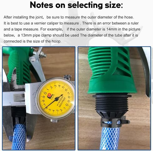 5pcs 0.83" ID Constant Tension Band Hose Clamps, 21mm Spring Band Type Action Hose Clamp Manganese Steel Fuel Line Clamp Low Pressure Air Clip Clamp for Fuel Hose Line Water Pipe Air Tube black in Kuwait