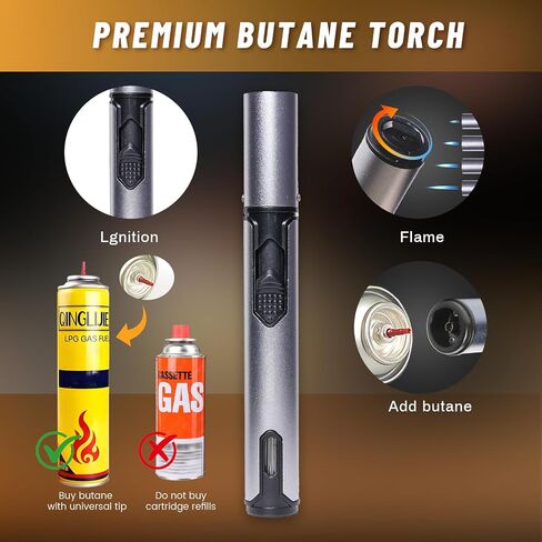 Premium 27Pcs Whiskey Smoker Kit-Complete Gift Box, Cocktail Smoker Infuser Kit, Old Fashioned Drink Smoker Kit, No Extra Accessories Needed, Bourbon Whiskey Gifts for Men,Husband,Dad,Him(No Butane in Kuwait