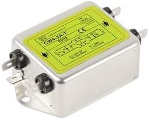 مرحلة واحدة AC 115V 230V EMI تنقية CW4-3A-T 6A 10A 20A 30A مرشح إمدادات الطاقة (CW4-20A-T) in Kuwait