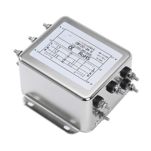 فلتر طاقة 380 فولت CW12B-60A-S محول تردد مؤازر EMI مضاد للتدخل(2) in Kuwait