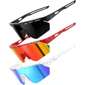 Kids Sunglasses Youth Baseball Sun Glasses for Boys Girls Cycling Sports UV400 Protection Goggles Ages 3-10 in Kuwait