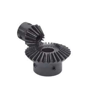 Steel Heavy Duty Motor Pinion Gear 1pcs 1:2 Bevel Gear Steel 1.5M 15 Tooth 30 Bore 12mm 90 Degrees Gears(30 Teeth) in Kuwait