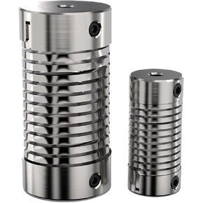 Spring Coupling D26L50 Flexible Thread Eccentric Angle Aluminum Alloy Encoder Coupling Small Motor Elastic Stepper Motor(12x12) in Saudi Arabia