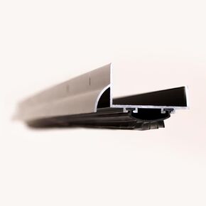 Premium H-Shape Aluminum Door Sweep – Long-Lasting Bottom Seal for Home and Commercial Entryways – Available in Silver and Black – Multiple Sizes (Black, 42 inch) in Saudi Arabia
