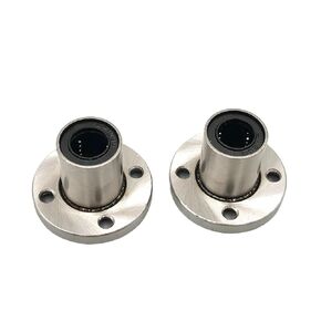 Flanged Linear Ball Bearing Slider 2pcs LMF25UU 25x40x59mm Round Flange Motion Bushing for Shaft Rod CNC Parts in Saudi Arabia