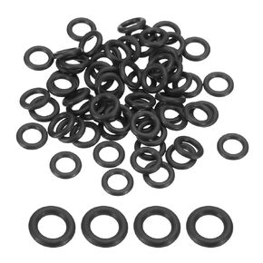 120pcs Nitrile Rubber O-Rings (5/16 Inch ID 15/32 Inch OD 1/16 Inch Width) - NBR Sealing Gasket 70A Durometer Oil Resistant, for Hydraulic Plumbing Hose Faucet Machine Repair in Saudi Arabia