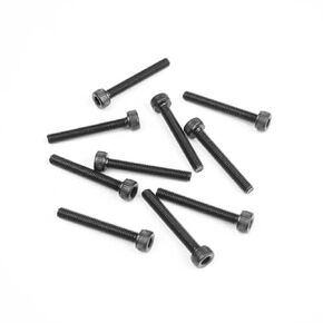 TEKNO RC LLC M3x22mm Cap Head Screws- Black 10pcs TKR1534 Electric Car/Truck Option Parts in Saudi Arabia