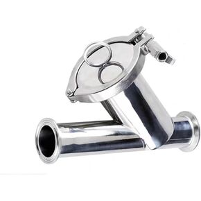 1" Tri Clamp 50.5MM Pipe Filter Inline Y Strainer Filter with Clamp 100 Mesh Stainless Steel 316 in Saudi Arabia